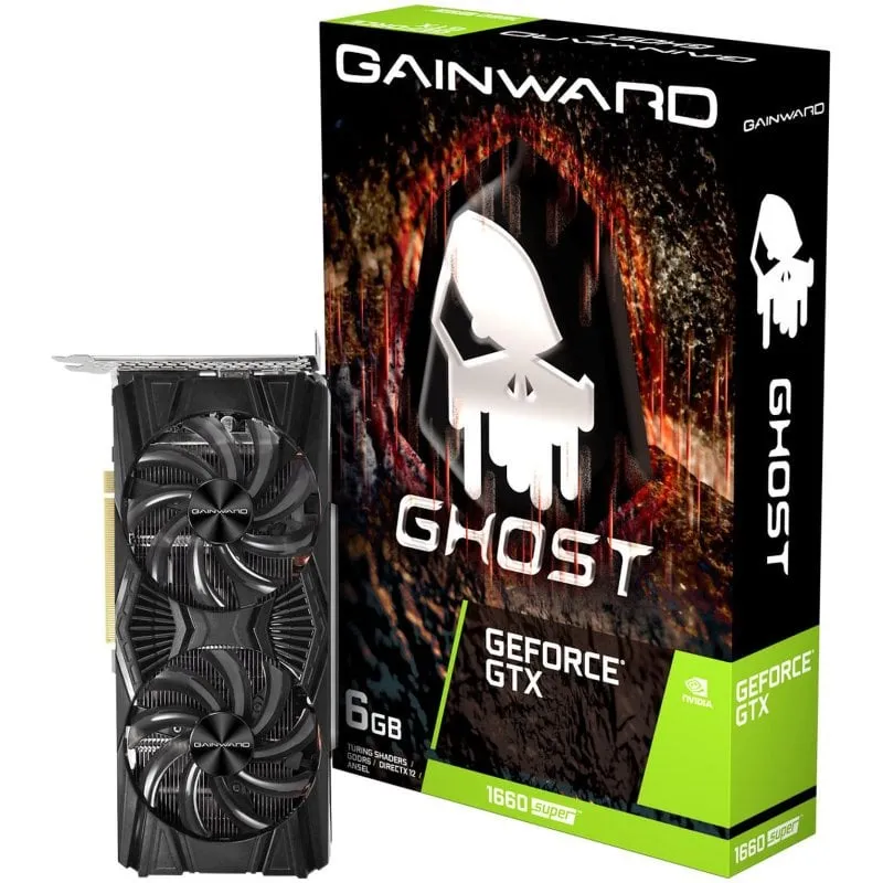 Scheda grafica Gainward GeForce GTX 1660 SUPER 6GB GDDR6 a doppia ventola Ultra HD - immagine 1