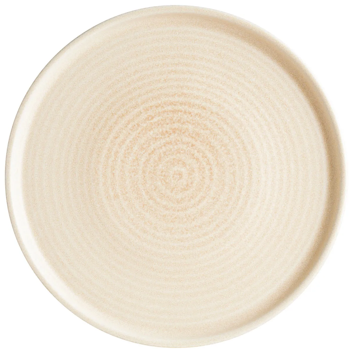 12x Bonna Piatto piano bordo alto Mirage Ripple; 16x1.8 cm (ØxH); beige; rotonda; 12 pz. / Pacco - immagine 1