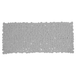Tappeto bagno antiscivolo vasca (70x35x0,7cm) RIVER Grigio TAVA4010830 - immagine 1