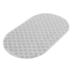 Tappeto bagno antiscivolo vasca (69x38,5x0,7cm) SOLID Bianco TAVA4000230 - immagine 1