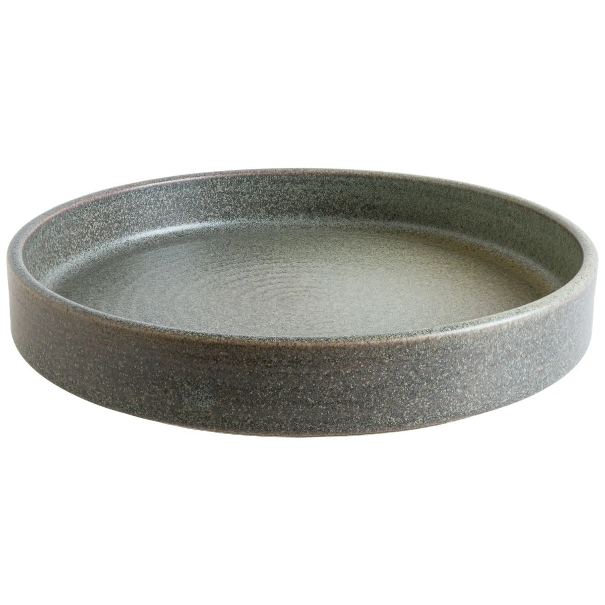 6x Bonna Piatto fondo bordo rialzato Hornfels Ripple impilabile; 865 ml, 23x3.7 cm (ØxH); grigio; rotonda; 6 pz. / Pacco - immagine 1