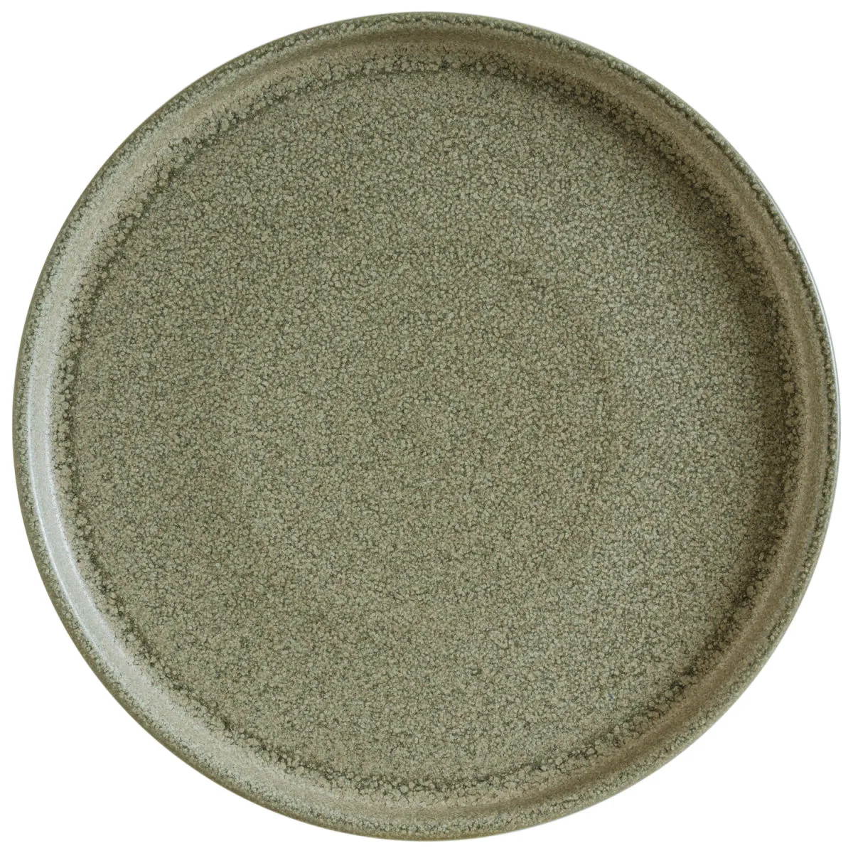 6x Bonna Piatto piano con bordo rialzato Adelfa Ripple; 21x1.8 cm (ØxH); verde; rotonda; 6 pz. / Pacco - immagine 1