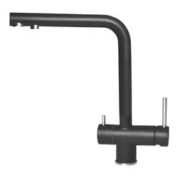 Miscelatore lavello doccetta predisposizione acqua filtrata TOURMALINE Nero MGKTOU40 - immagine 1
