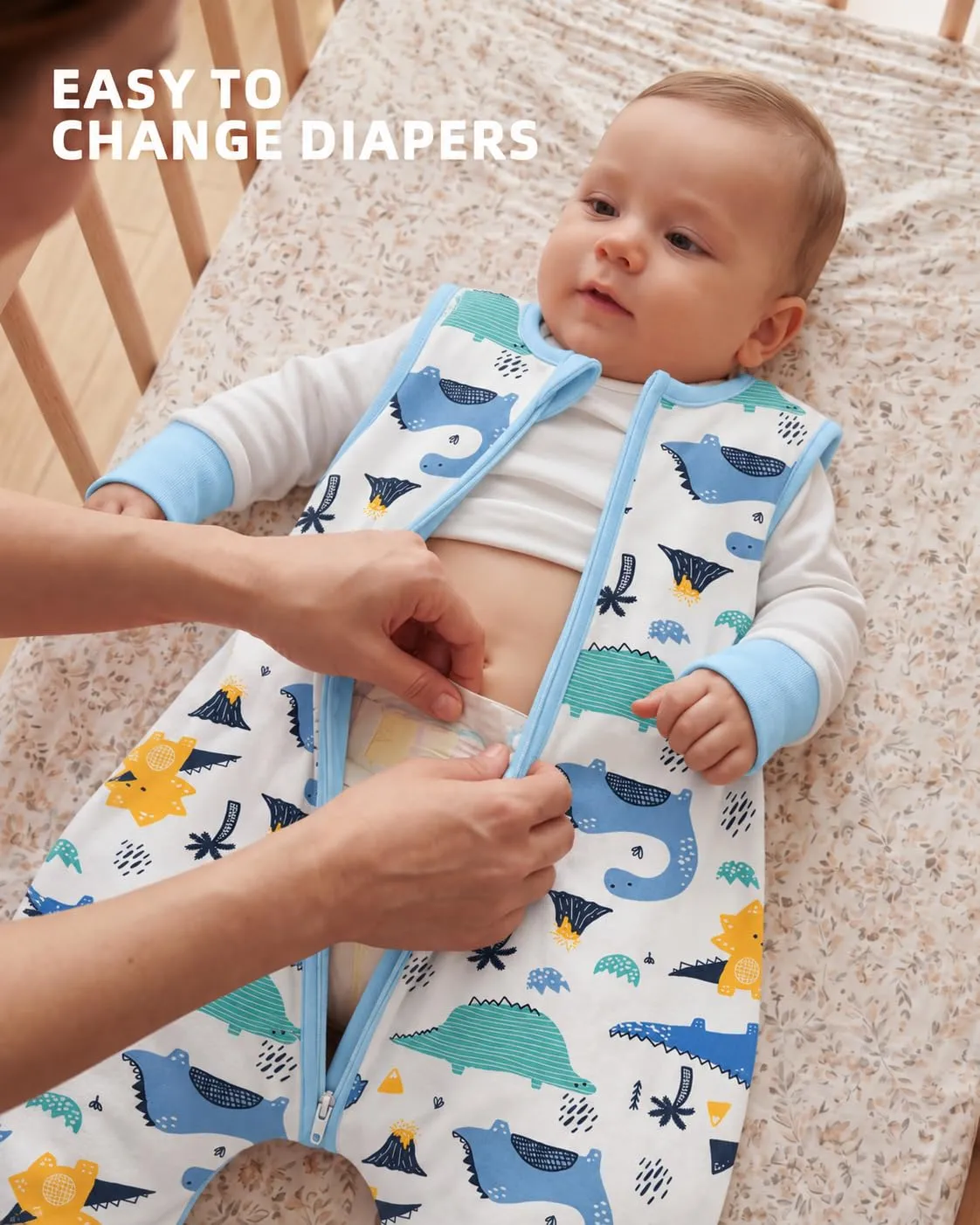 WYTbaby Set 2 sacchi nanna con piedini 1.5 Tog - immagine 4