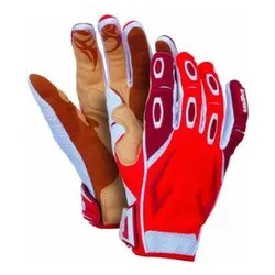 Guanti lavoro pelle sintetica (taglia l (9) ) HIGH TECH RACE WORK&SPORT Bianco e Rosso 07323L - immagine 1