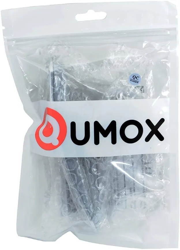 QUMOX Bilancia portatile da viaggio per valigie, con funzione tara, capacità 50 kg, argento - immagine 4
