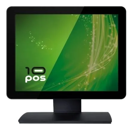Monitor 10POS TS-15HV 15″ touch capacitivo piatto luminosità 1024x768 500cd/m2 HDMI VGA VESA - immagine 1