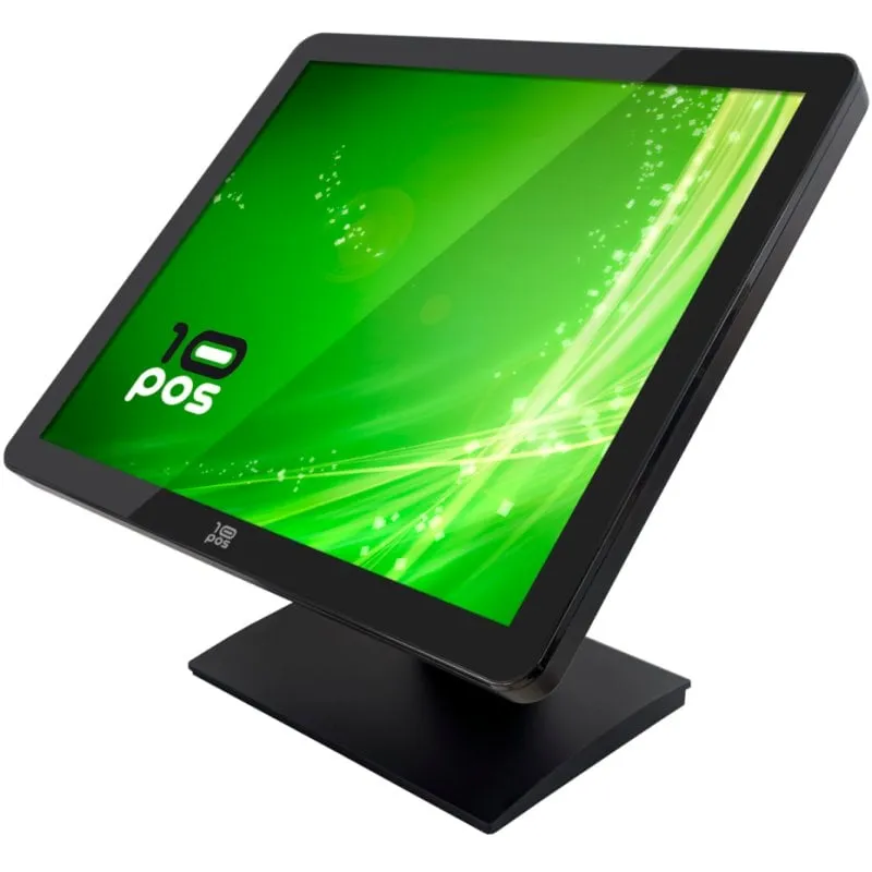 Monitor 10POS TS-19HV 19" 1280x1024 60Hz TFT Touch Capacitivo Multiposizione HDMI USB Nero - immagine 1