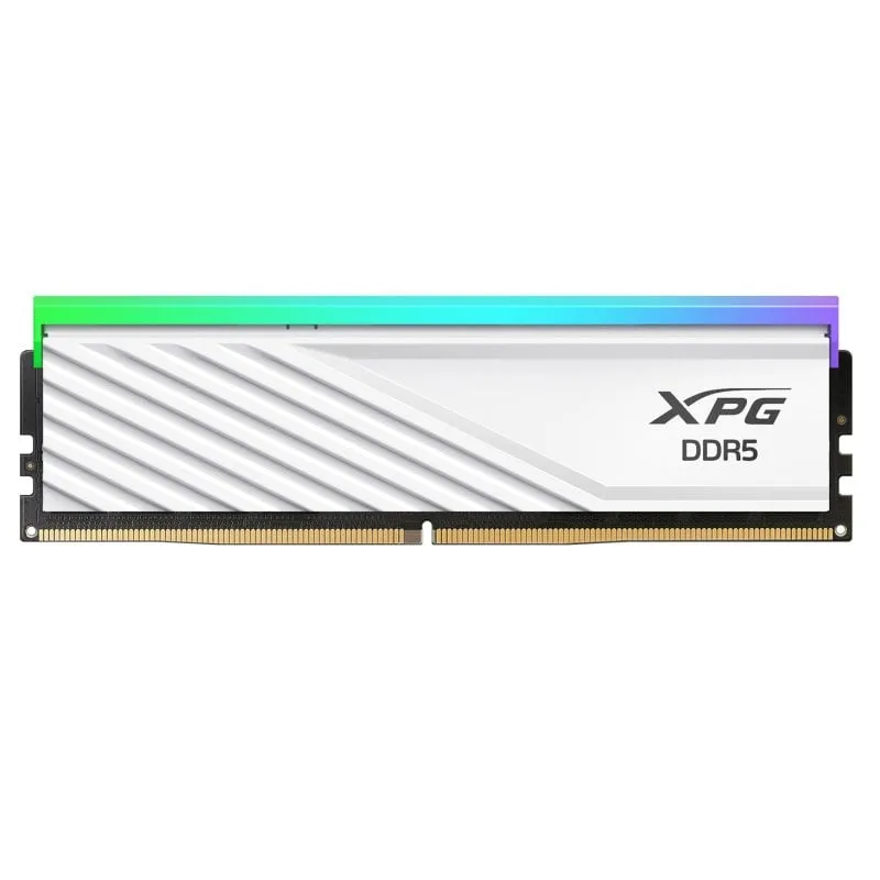 Memoria RAM ADATA 32 GB DDR5 6000 MHz LANCER BLADE RGB 2 x 16 GB Bianco - immagine 1