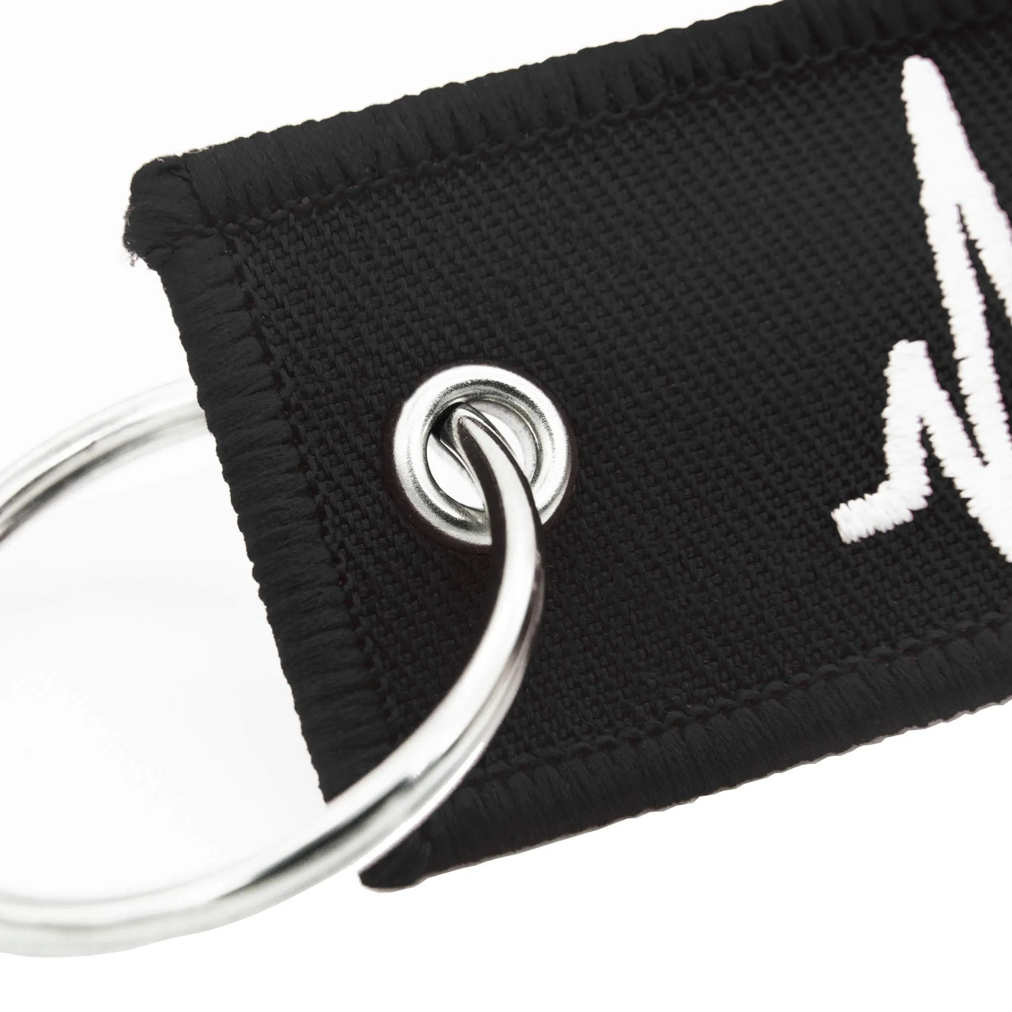 Autodomy Portachiavi Moto con Ricamo su Entrambi i Lati 12x 3cm - immagine 3