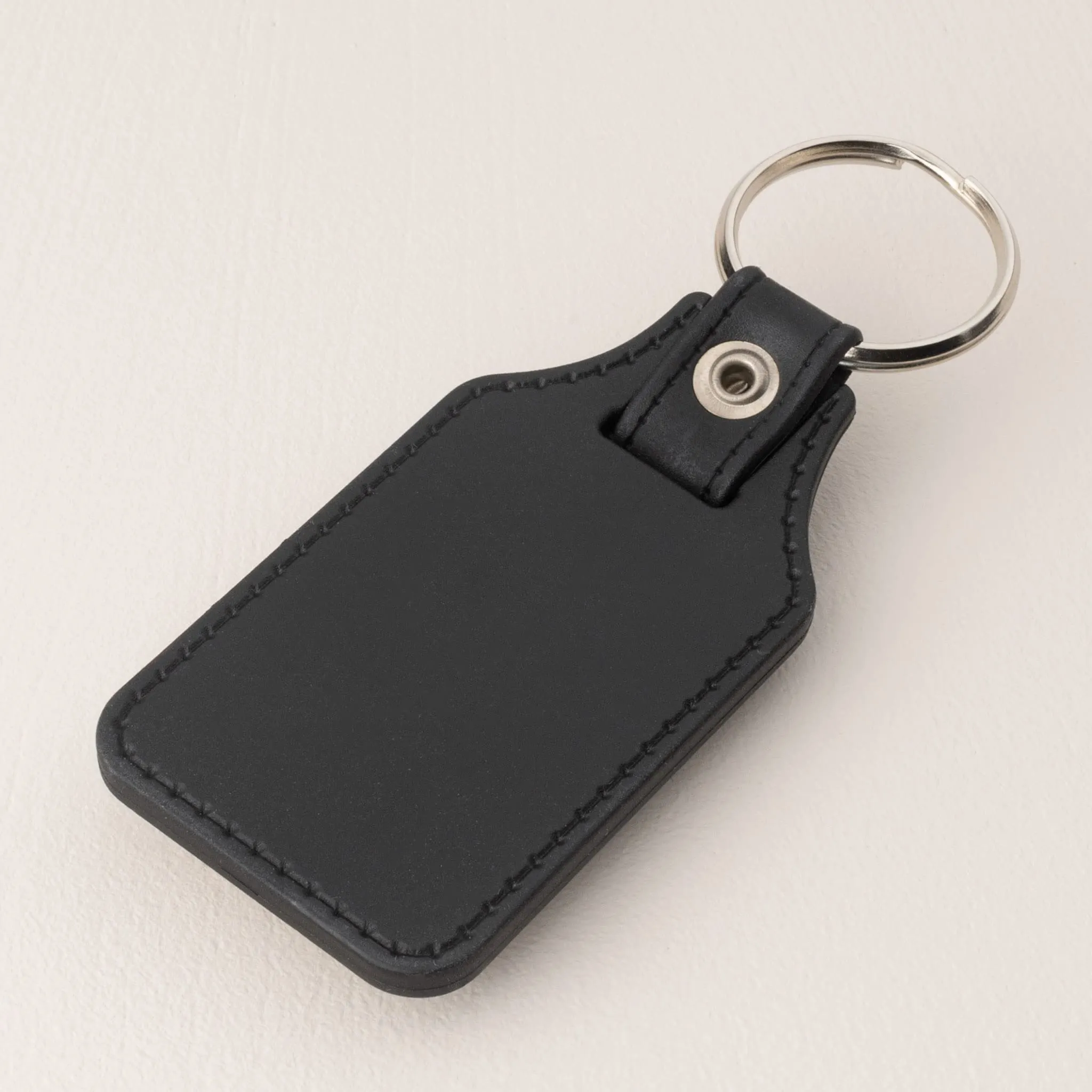 Wanapix | Portachiavi Personalizzato con Foto e Testo | Personalizzato su 2 Lati | Portachiavi Rettangolare in Metallo e Similpelle | Regalo Originale | 5x3,3cm - immagine 5