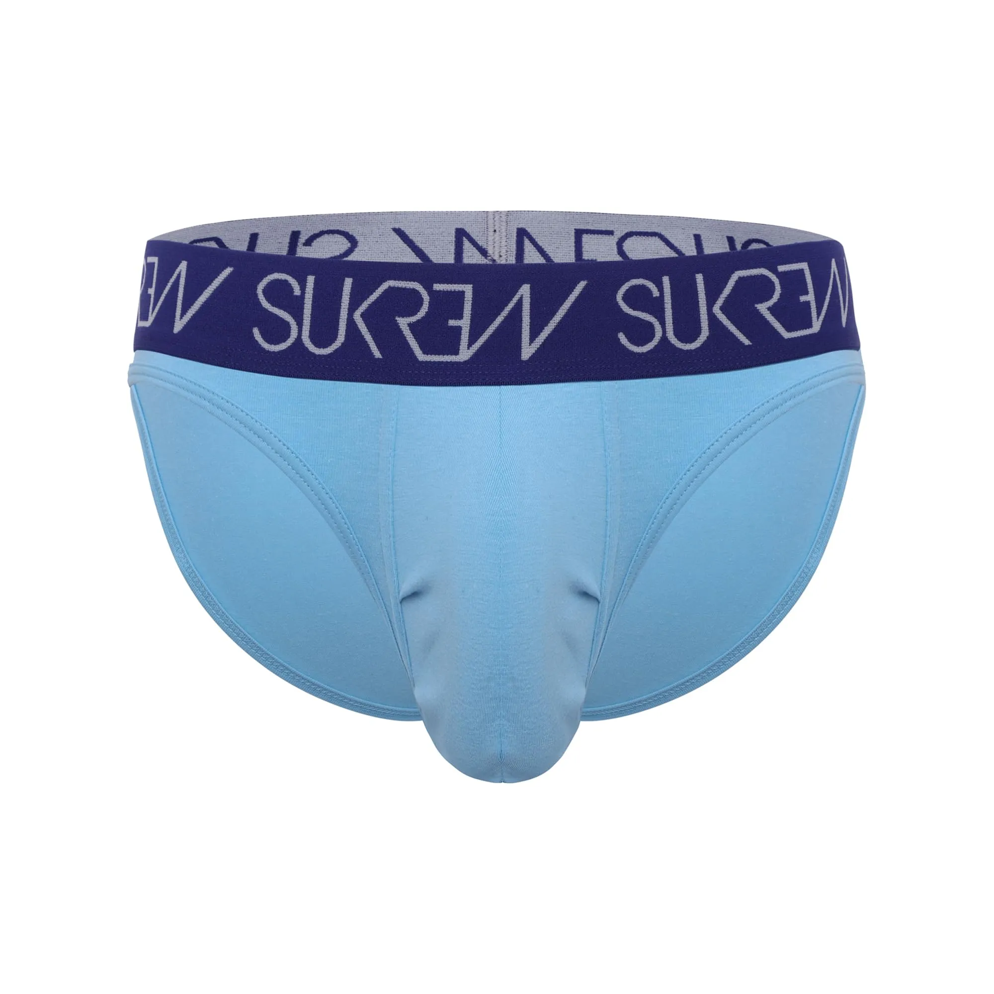 SUKREW - Intimo da Uomo Slips - Classic Brief Sky Blue - 1x Taglia S - immagine 1