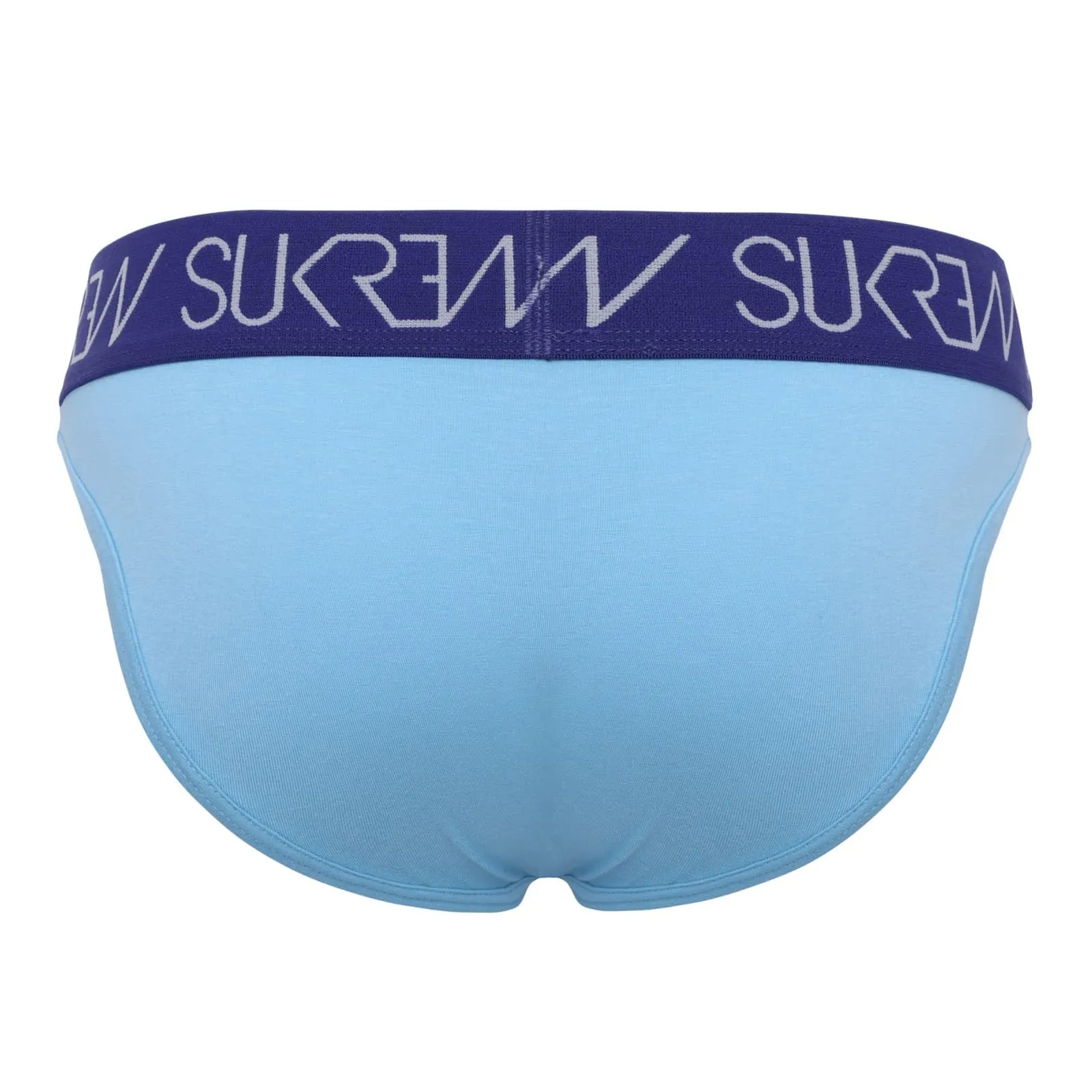 SUKREW - Intimo da Uomo Slips - Classic Brief Sky Blue - 1x Taglia XS - immagine 7