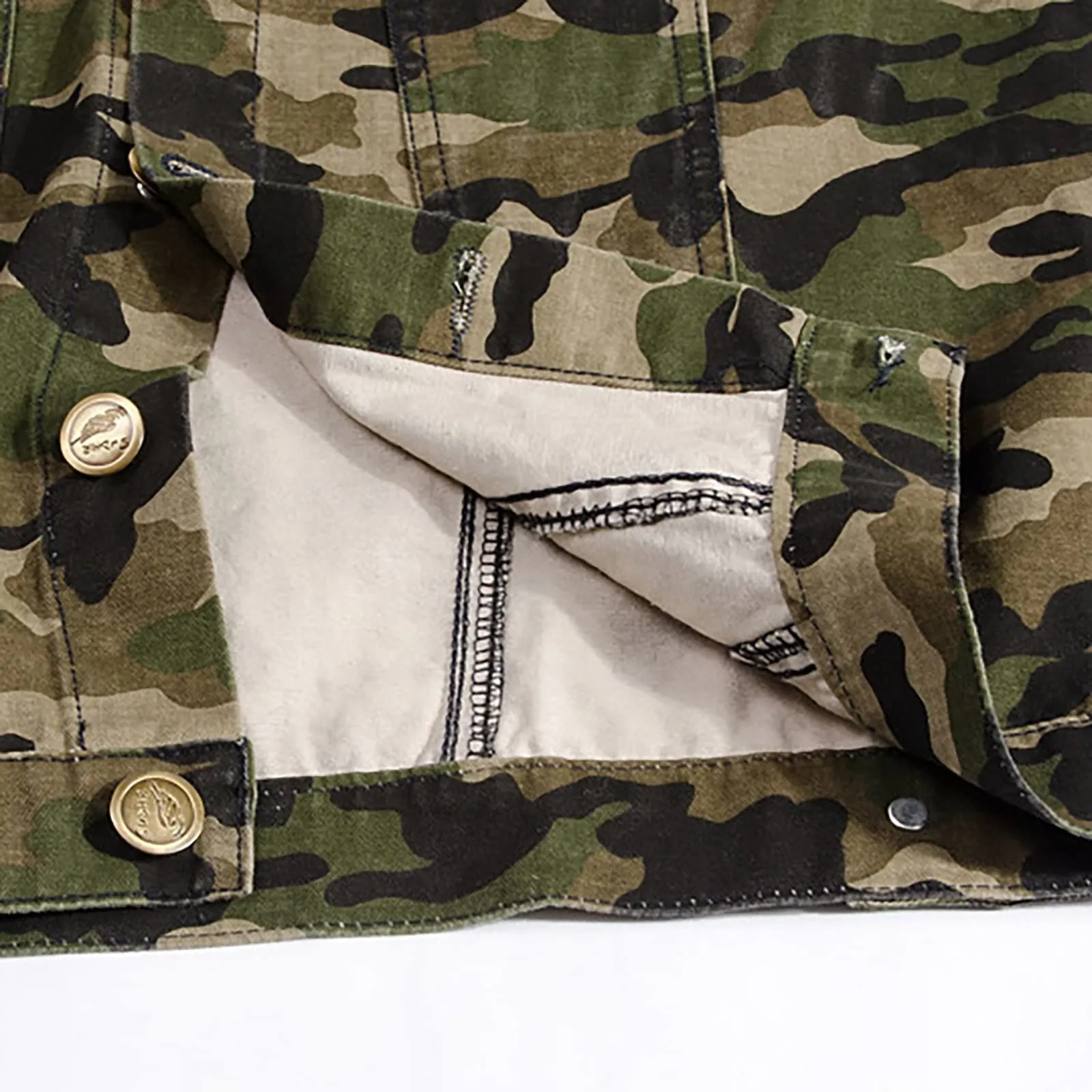 Gilet in jeans da uomo, mimetico, per il tempo libero, per fotografo, senza maniche, per attività all'aria aperta, campeggio, multi-tasca, senza maniche, gilet in jeans, Mimetico, XXL - immagine 7