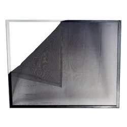 Zanzariera finestra adesiva (300 cm x h. 150 cm) ECCO Nero IART2122 - immagine 1