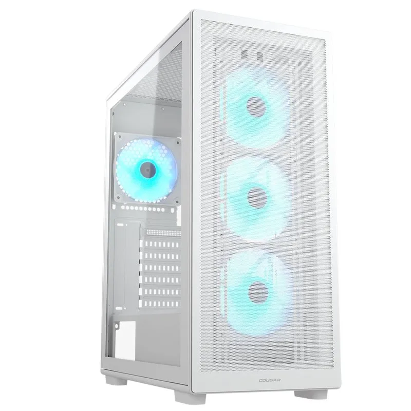 Cougar MX220 RGB Tower Bianco 4 ventole ATX/Micro ATX/Mini-ITX Illuminazione RGB - immagine 1