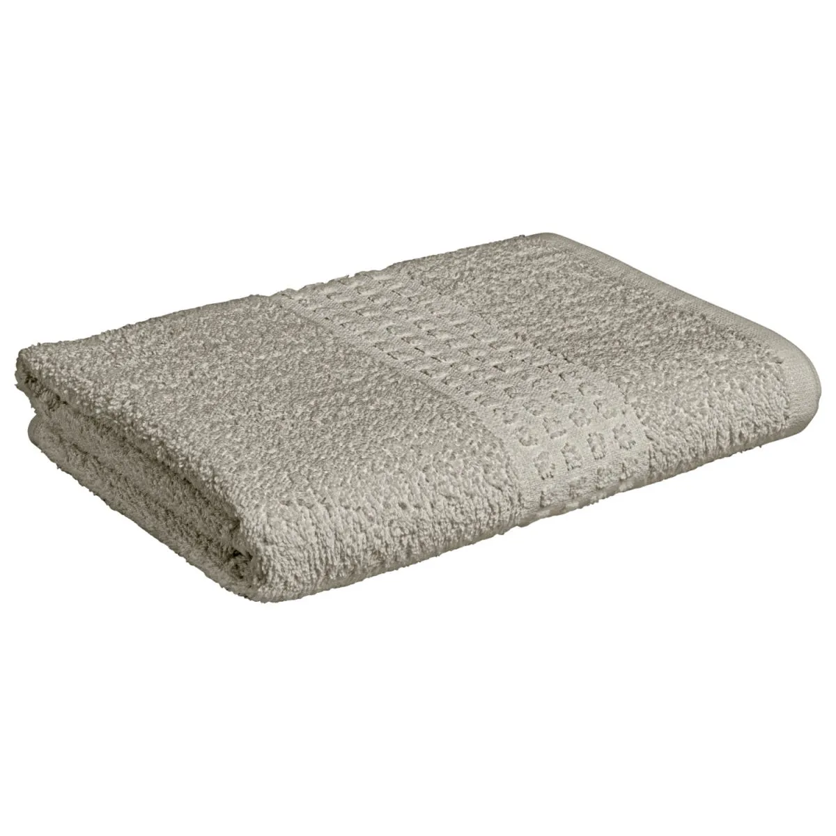 5x PULSIVA Telo doccia Paros; 70x140 cm (LxL); grigio; 5 pz. / Pacco - immagine 1