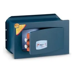 Cassaforte a chiave incasso muro (34x15x21cm) GOLD KEY Grigio scuro GK3B - immagine 1
