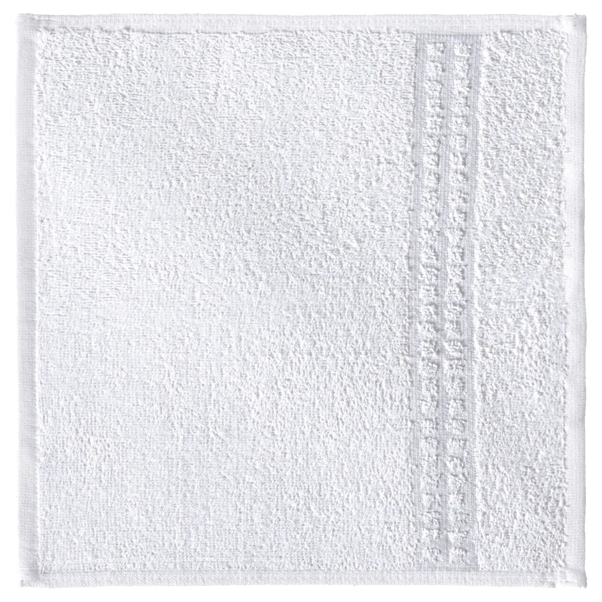 10x PULSIVA Asciugamano ospite Paros; 30x30 cm (LxL); bianco; 10 pz. / Pacco - immagine 1