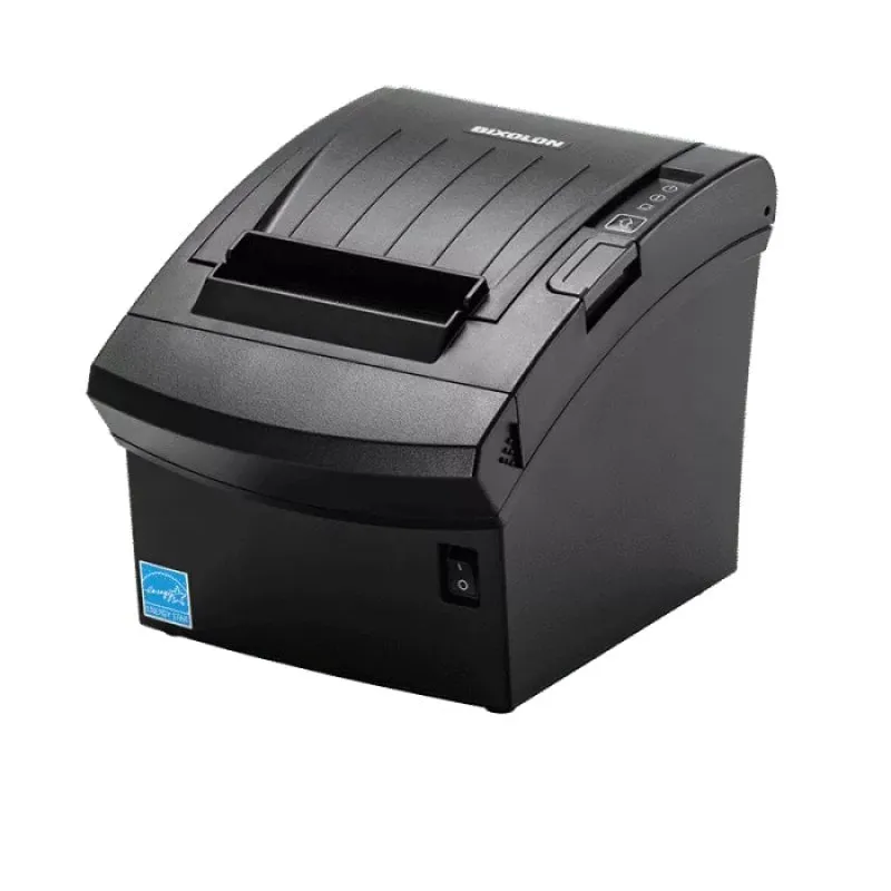 Stampante termica USB Ethernet Bixolon SRP-350plusV con supporto per taglio automatico e codici a barre - immagine 1