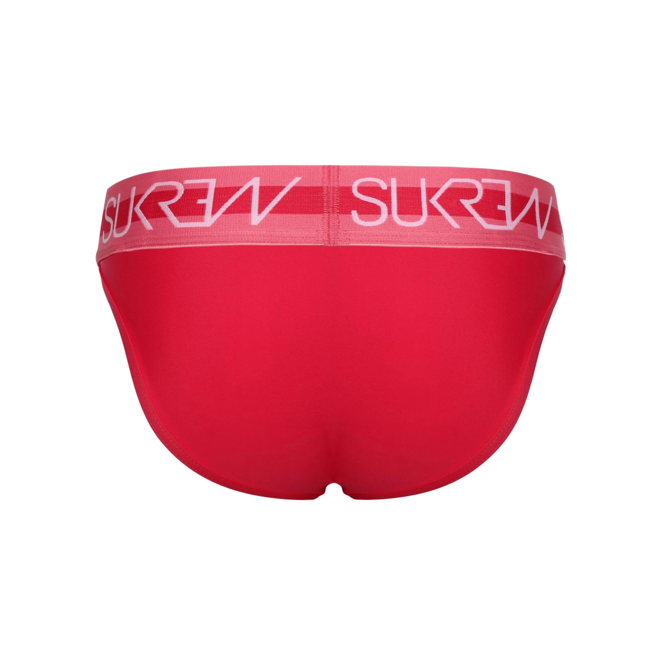 SUKREW - Intimo da Uomo Slips - Classic Brief Deep Coral - 1x Taglia S - immagine 6