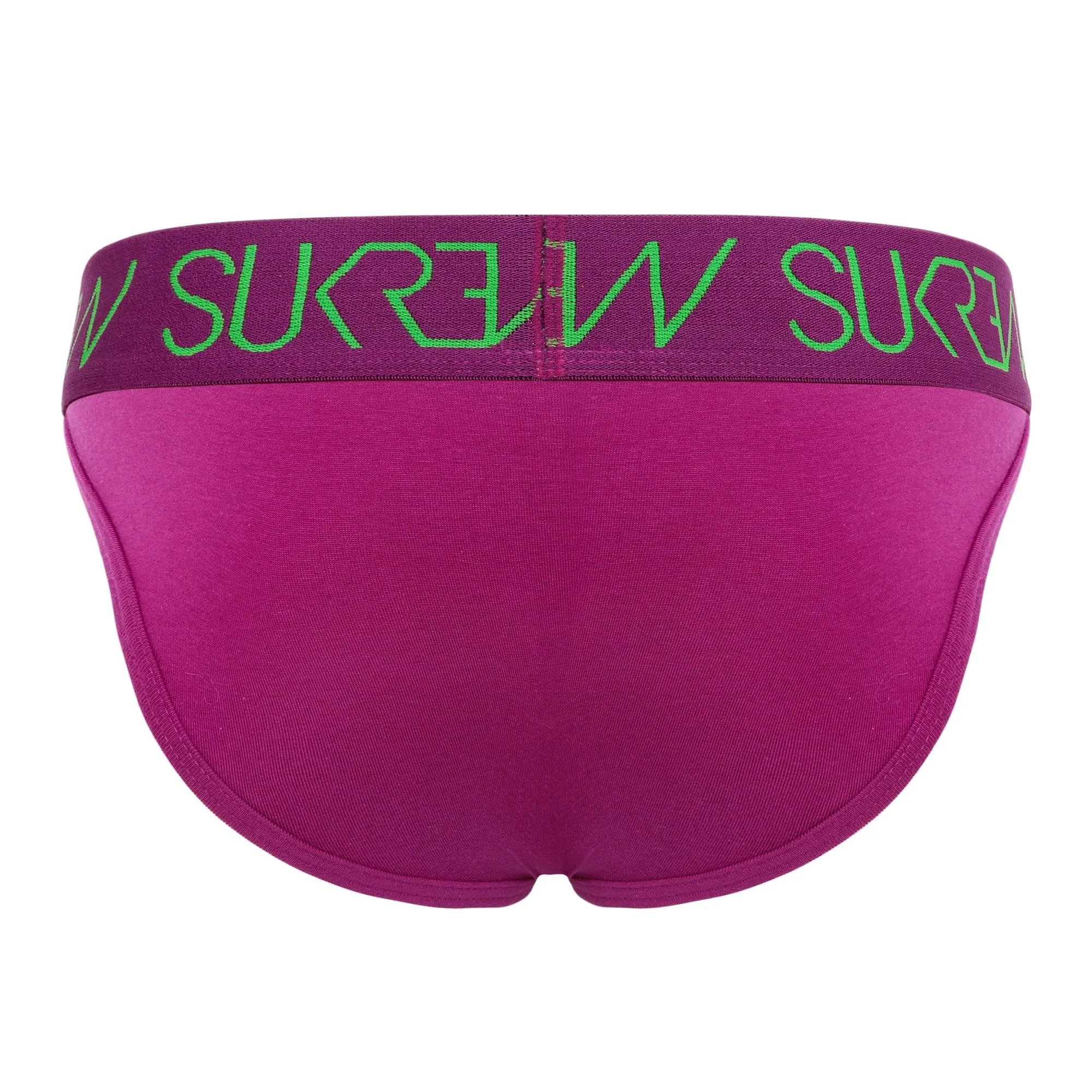 SUKREW - Intimo da Uomo Slips - Classic Brief Deep Purple - 1x Taglia S - immagine 5