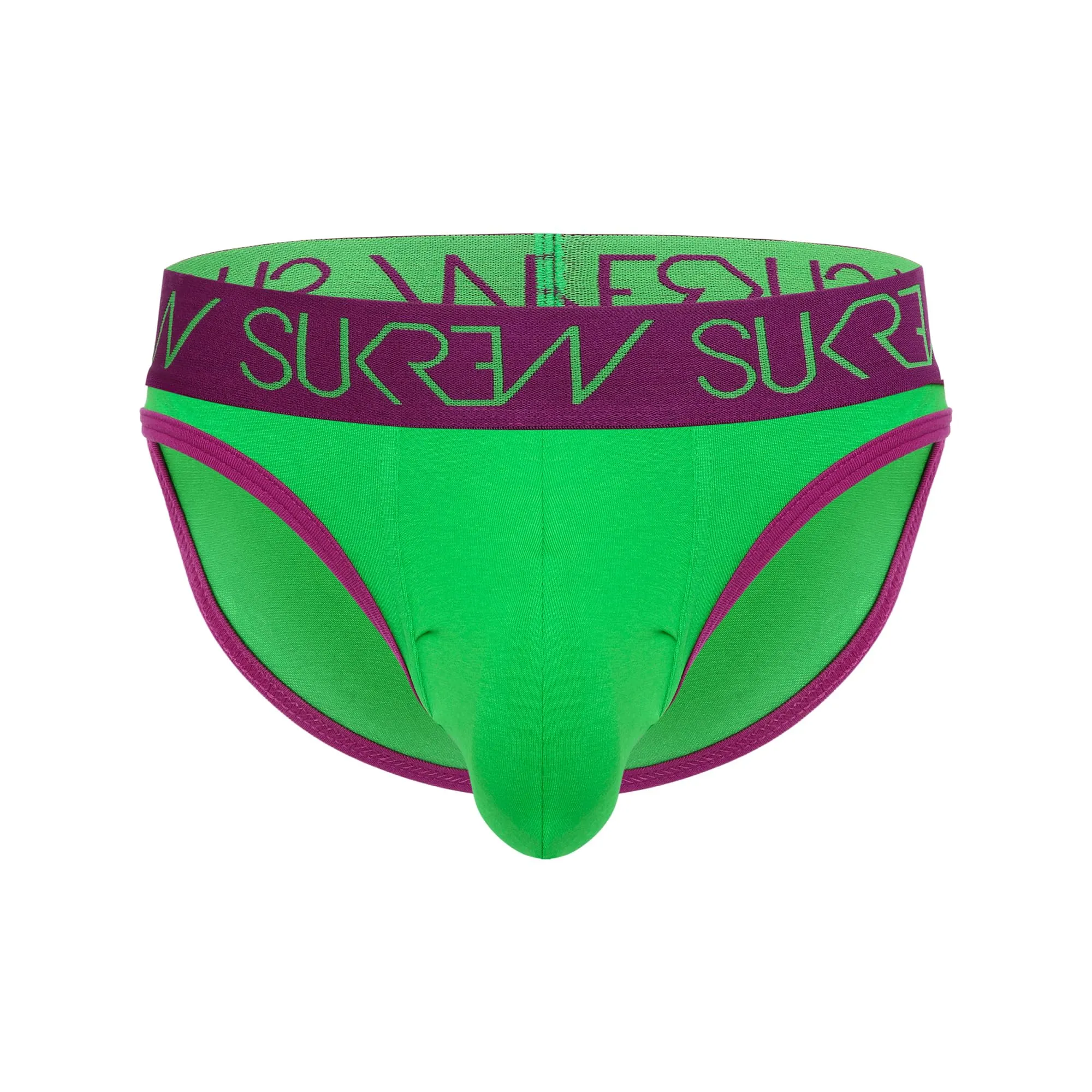 SUKREW - Intimo da Uomo Slips - Classic Brief Verdant Green - 1x Taglia XL - immagine 1