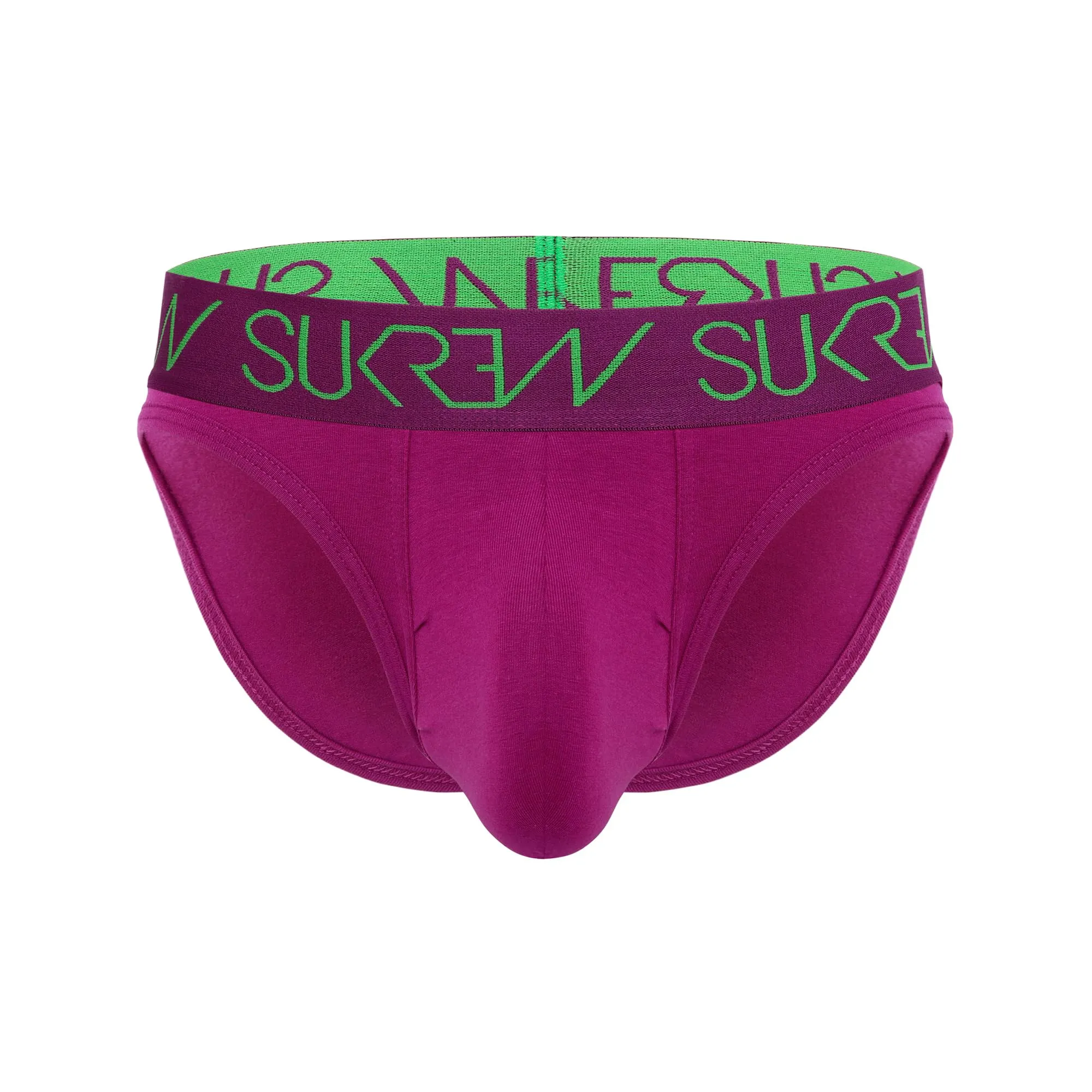 SUKREW - Intimo da Uomo Slips - Classic Brief Deep Purple - 1x Taglia L - immagine 1