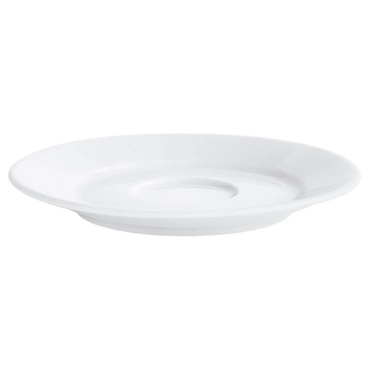 6x PULSIVA Piattino per tazza caffè e consommé Stackora; 16 cm (Ø); bianco; 6 pz. / Pacco - immagine 1