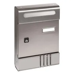 Cassetta posta senza tettuccio (20,4x7x29cm) ESSE Anodizzato argento 02SEAR - immagine 1
