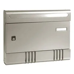 Cassetta posta senza tettuccio (36,5x7x29cm) ESSE Anodizzato argento 04SIREAR - immagine 1