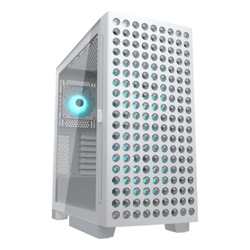 Cougar Gaming Airface ECO RGB Torre Bianca 2x180mm 1x120mm ATX/Micro ATX/EATX - immagine 1
