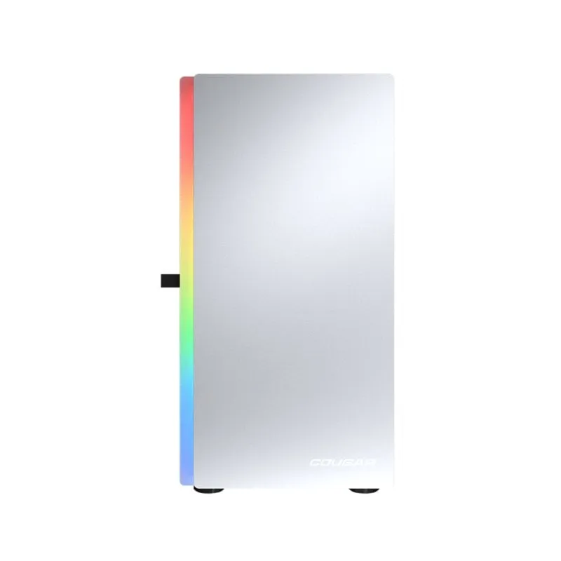 Cougar Purity RGB Mini Tower PC Case Bianco micro ATX Mini-ITX Illuminazione Finestra Laterale - immagine 1