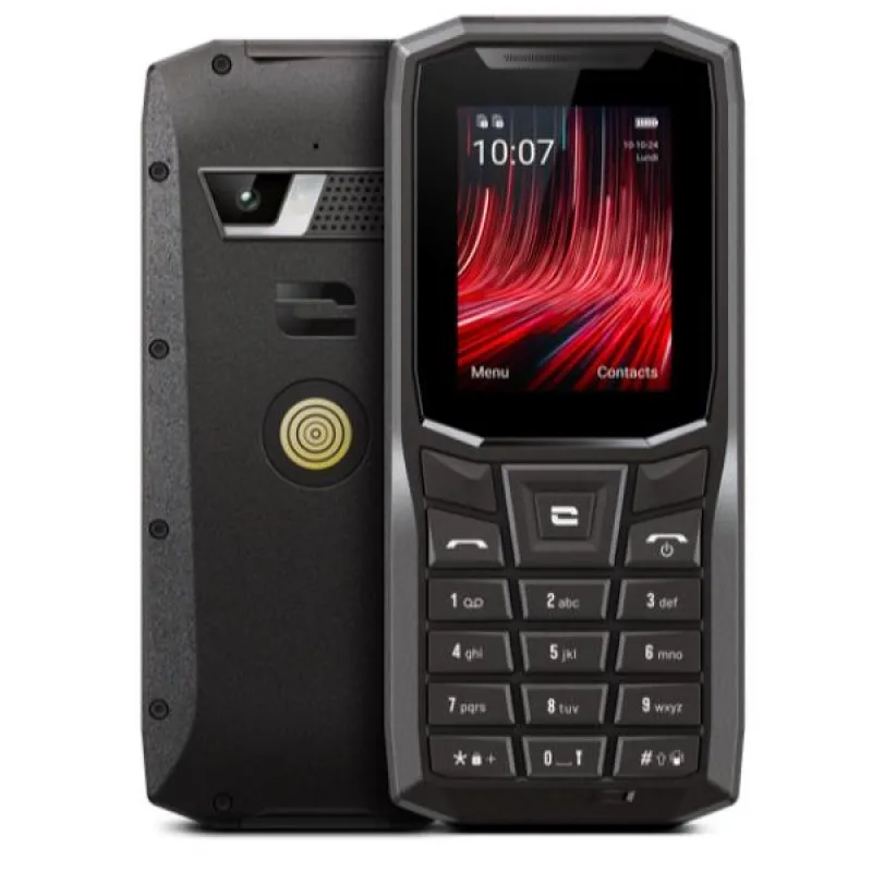 Crosscall 4G Dual SIM Mobile IPX8 2MP USB-C Torcia elettrica resistente 1800mAh Nero - immagine 1