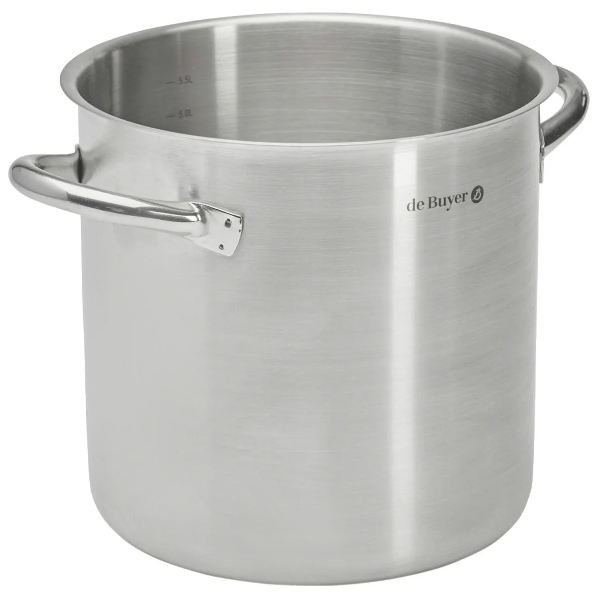 de Buyer Pentola due manici Prim Appety; 5.5 l, 20 cm (Ø); argento - immagine 1