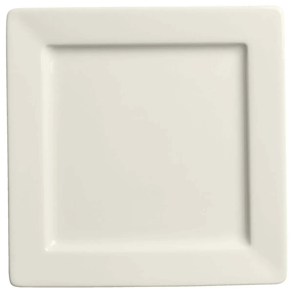 6x VEGA Piatto Opus piano, quadrato; 21x21x2.2 cm (LxLxH); avorio; quadrata; 6 pz. / Pacco - immagine 1