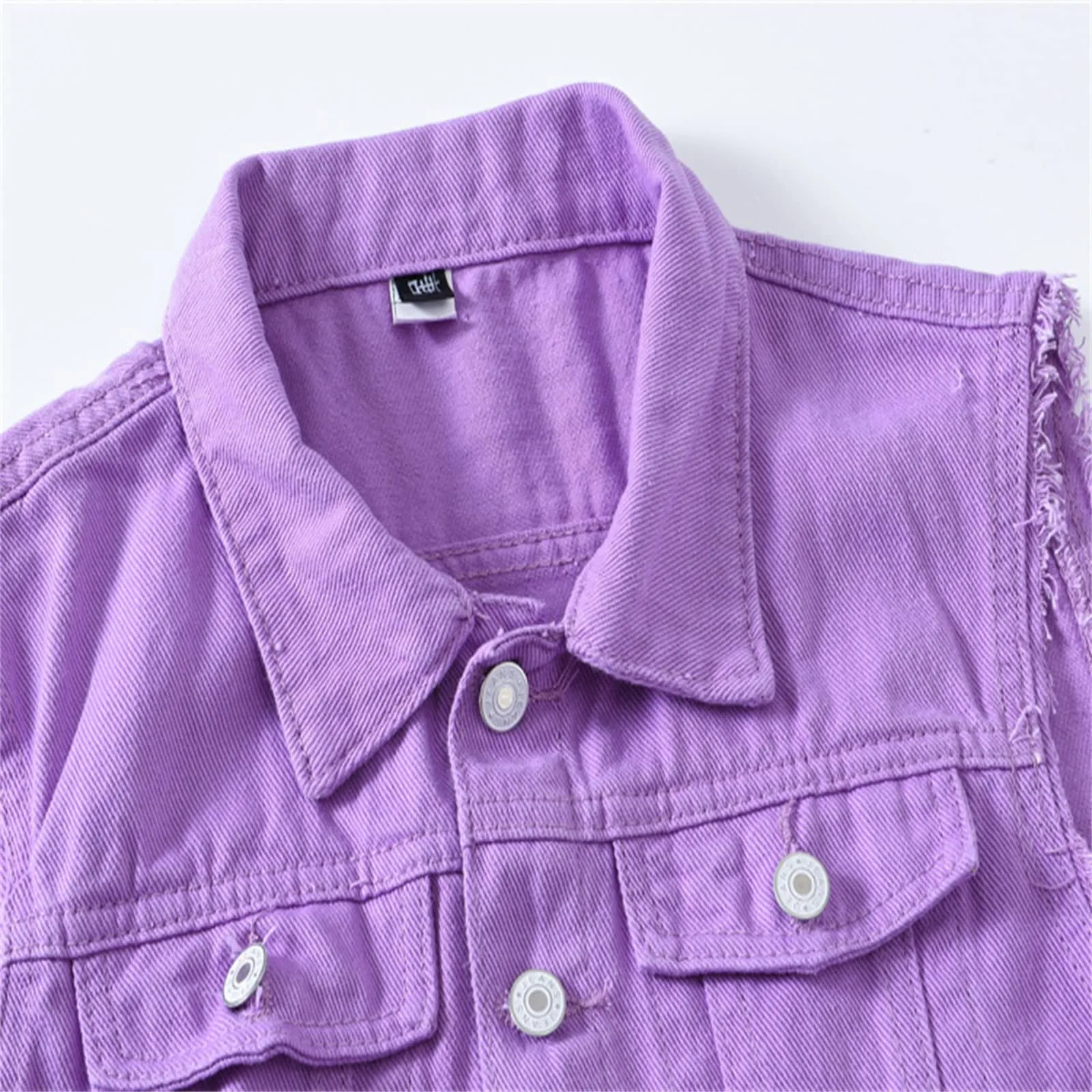 Gilet in jeans da uomo, mimetico, per il tempo libero, per fotografo, senza maniche, per attività all'aria aperta, campeggio, multi-tasca, senza maniche, gilet in jeans, G viola., 5XL - immagine 5