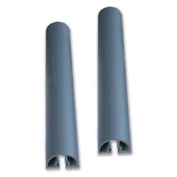 Set fissaggi cassetta posta 2 pz alluminio (260mm) Silver 19TR26AR - immagine 1