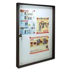 Bacheca avvisi 2 x A3 (55x5x73cm) Grigio ghisa 23BCN05VRGH - immagine 1