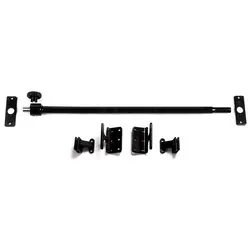 Asta di sicurezza scuri Kit Antiscasso estensibile (50-80cm) Nero BS5580 - immagine 1
