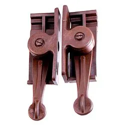 Set blocca tapparelle anti intrusione 2 pz Marrone noce BLINDOMAR - immagine 1