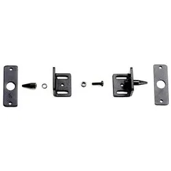 Rostro sicurezza regolabile per scuri e persiane Nero BPA200 - immagine 1