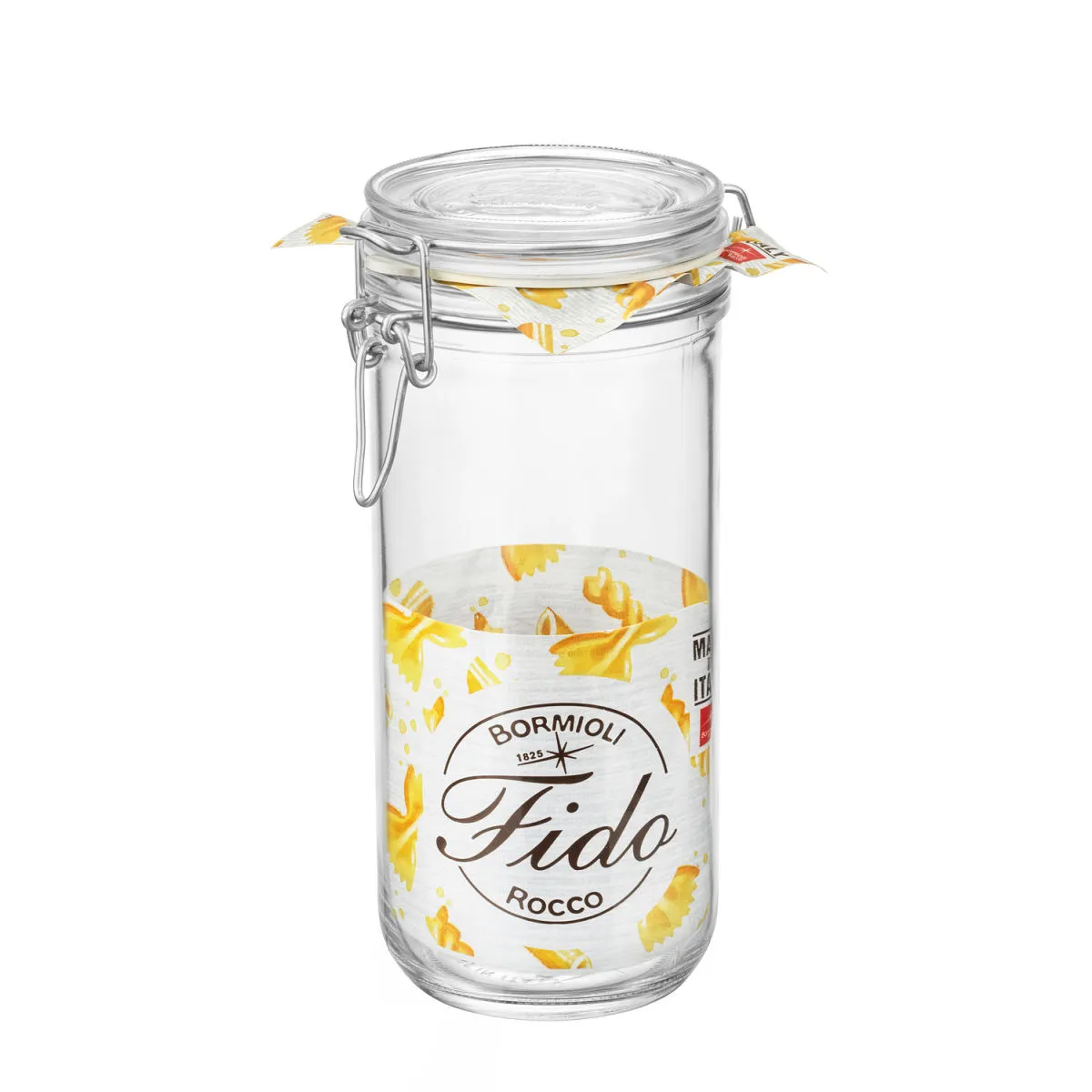 6x Bormioli Rocco Barattolo Fido 0,75 L rotondo; 1000 ml, 21.5 cm (H); trasparente; 6 pz. / Pacco - immagine 1