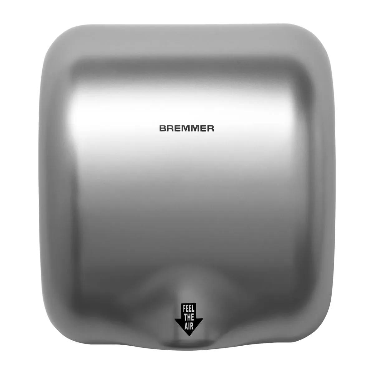 Bremmer Asciugamani elettrico professionale da muro Generic Turbo ; 29.5x32.5x17.1 cm (LxHxP); argento - immagine 1