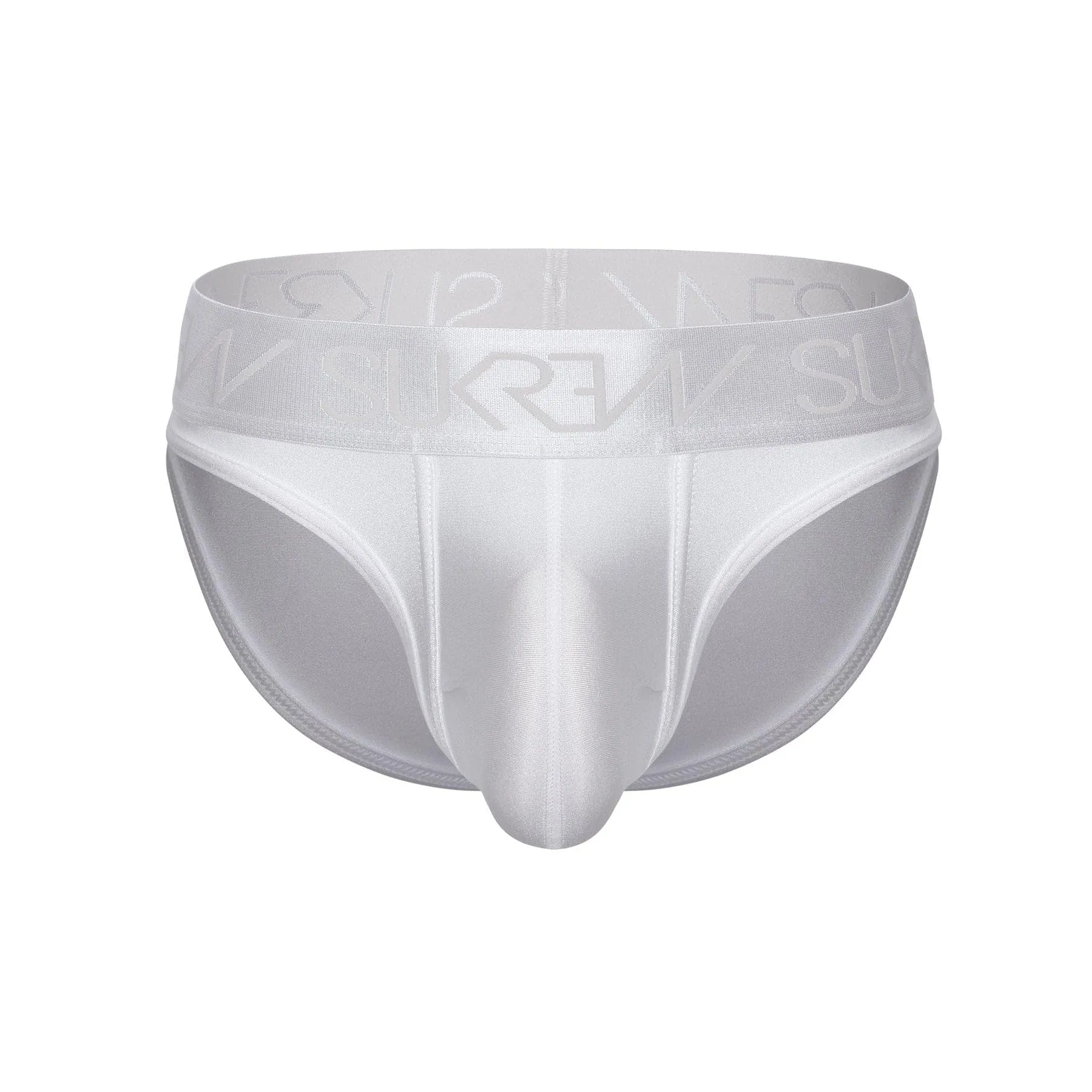 SUKREW - Intimo da Uomo Slips - Classic Brief White Shimmer - 1x Taglia S - immagine 1