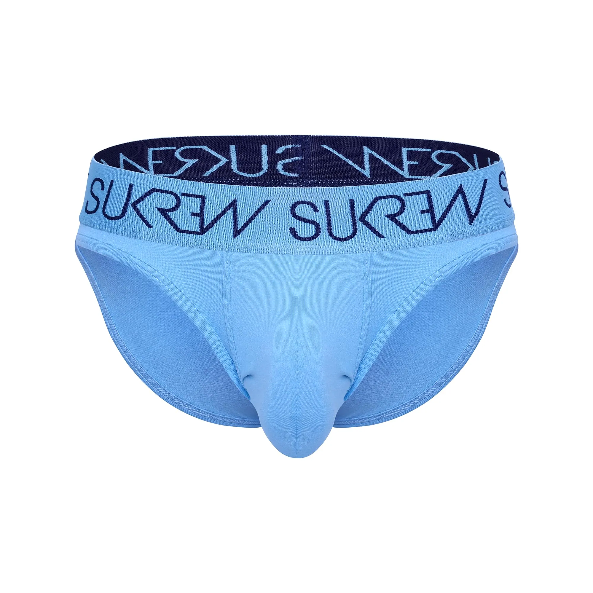 SUKREW - Intimo da Uomo Slips - Classic Brief Arctic Blue - 1x Taglia S - immagine 1