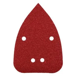 Set fogli abrasivi carta preforata levigatrici palmari e delta 5 pz (97x136 mm grana P120) QUICK STICK 493612 - immagine 1