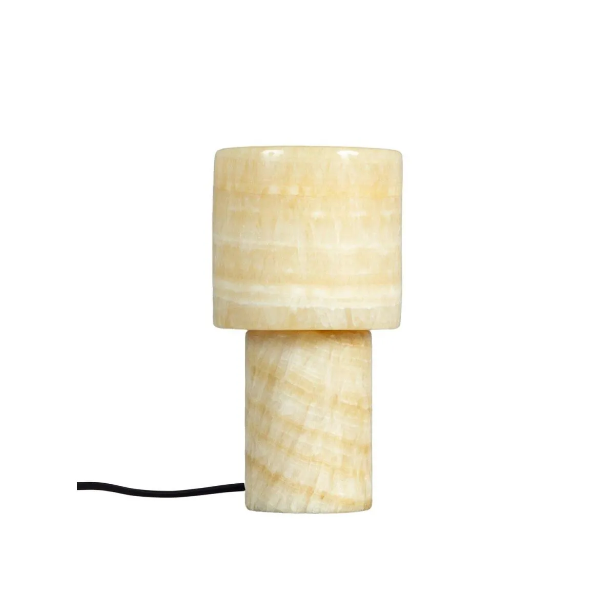 PR Home Lampada da tavolo Lucie; 16x8x16 cm (LxLxH); bianco crema - immagine 1