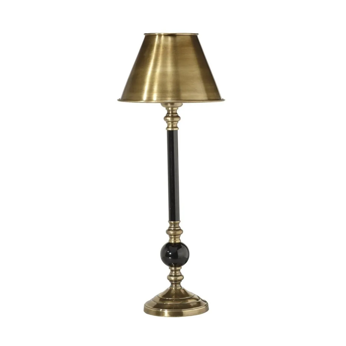 PR Home Lampada da tavolo Abbey; 49x18x49 cm (LxLxH); oro - immagine 1