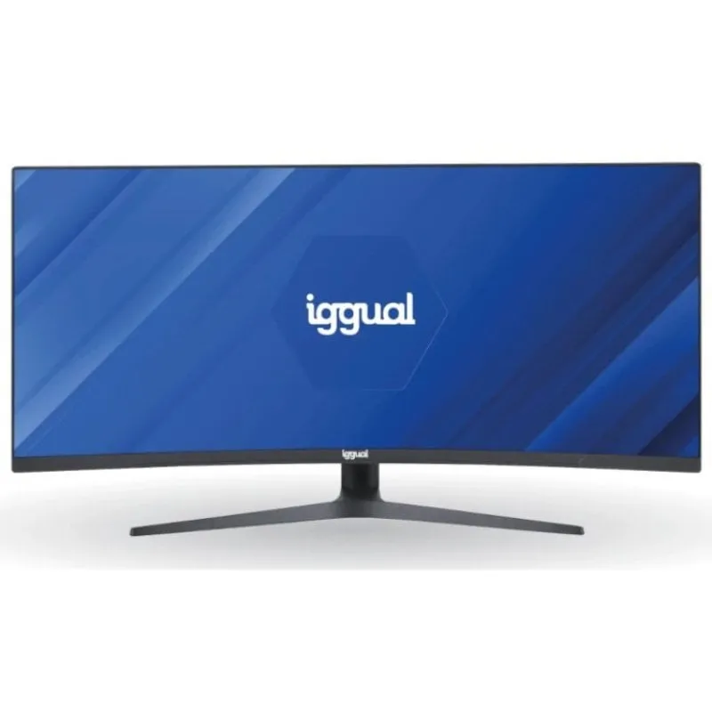 iggual IGG319543 34" VA UltraWide QHD 165Hz Altezza Regolabile FreeSync Curvo - immagine 1